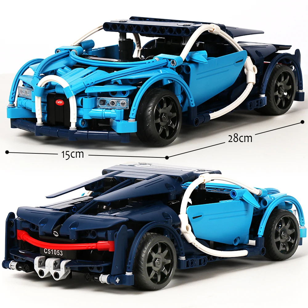 Pаспродажа Legoed bugatti chiron legoed technic car building игрушечные кирпичи модель здания rc пульт дистанционного управления автомобиля технические игрушки для мальчик...