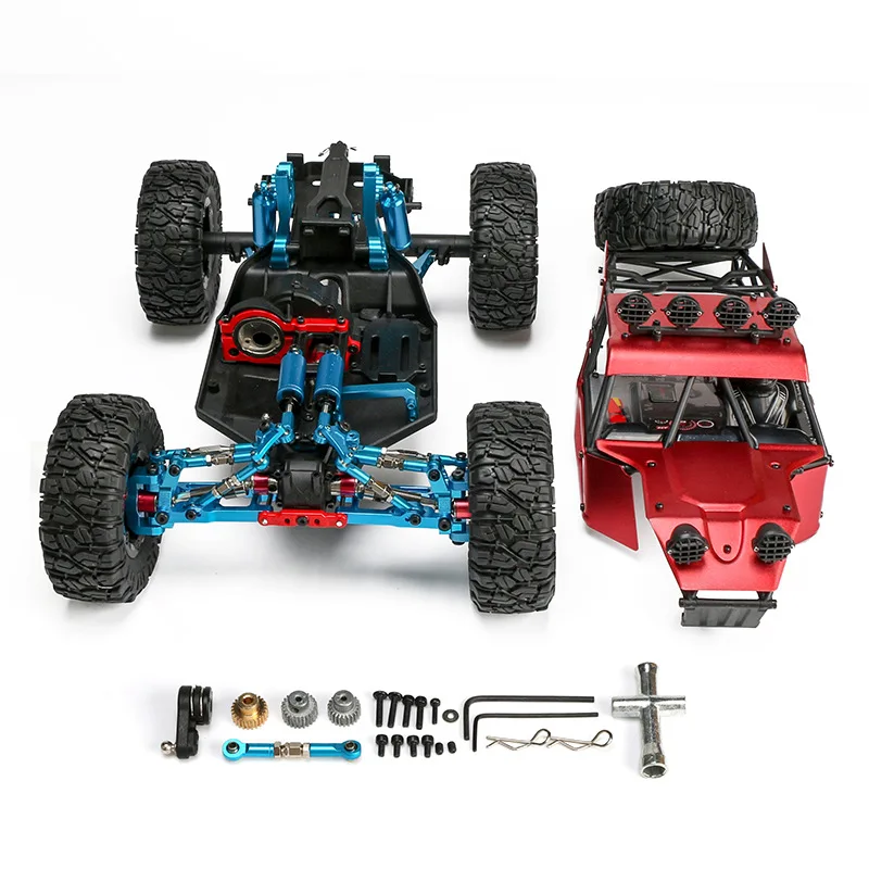 Радиоуправляемый автомобиль Fy-03H RTR 2,4G 4WD 4 канала 4X4 70 км/ч Радиоуправляемый автомобиль пустынный грузовик бесщеточный для WLtoys 12428 12423 с европейской вилкой