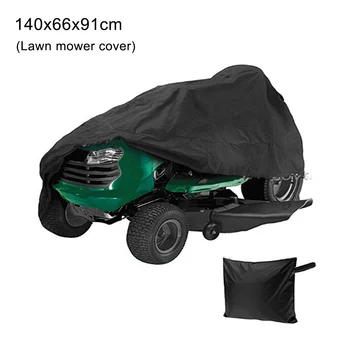 

Riding Lawn Mower/ Tractor Cover 210D Waterproof Heavy Duty Durable UV Protection Universal Dust cover lens hood