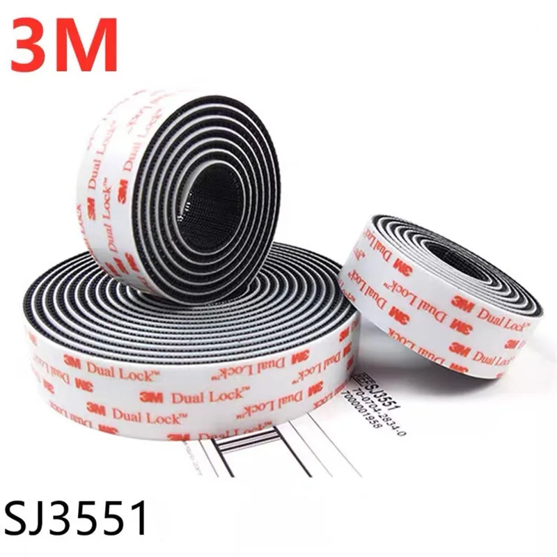 3M клейкая лента с двойным замком 1 дюйм (25 4 мм) Ширина SJ3551 гриб закрывающимися VHB