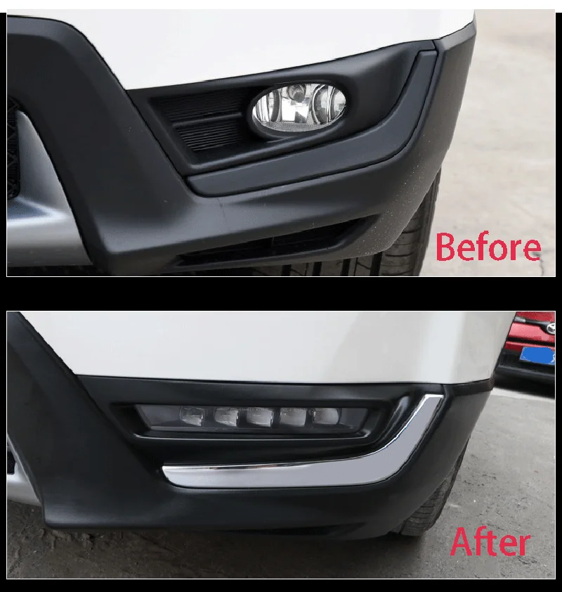 Дневные ходовые огни для CRV одна пара Drl Led бампер противотуманные фары для Honda Cr-V Crv
