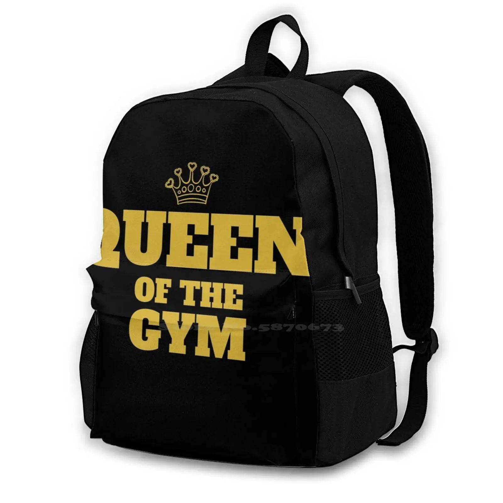 

Рюкзак Queen Of The Gym для учеников, школьный дорожный ранец для ноутбука, тренировочная сумка Queen Of The Gym для женщин, для бодибилдинга