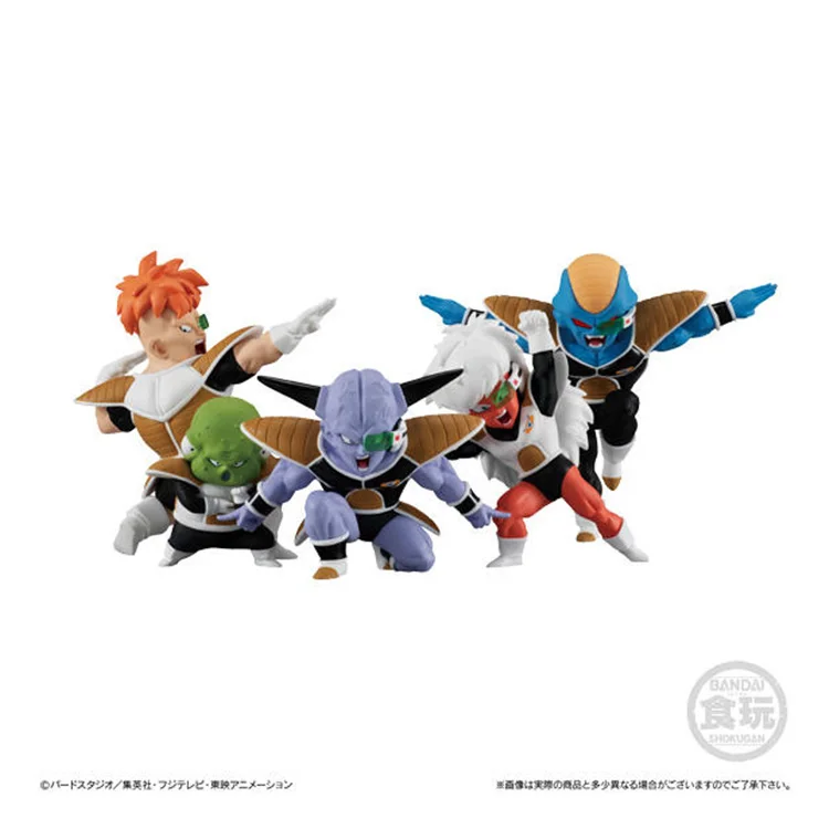 "Dragon Ball SUPER" BANDAI ADVERGE MOTION 02 коллекция фигурок-полный набор 7 шт Gogeta Broly Ginyu Burtta Jees recom Ghourd