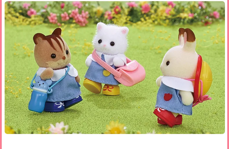 Sylvanian Families игровая модель дома сцена детский сад партнеров кукла школьная форма кукла игрушка 5262