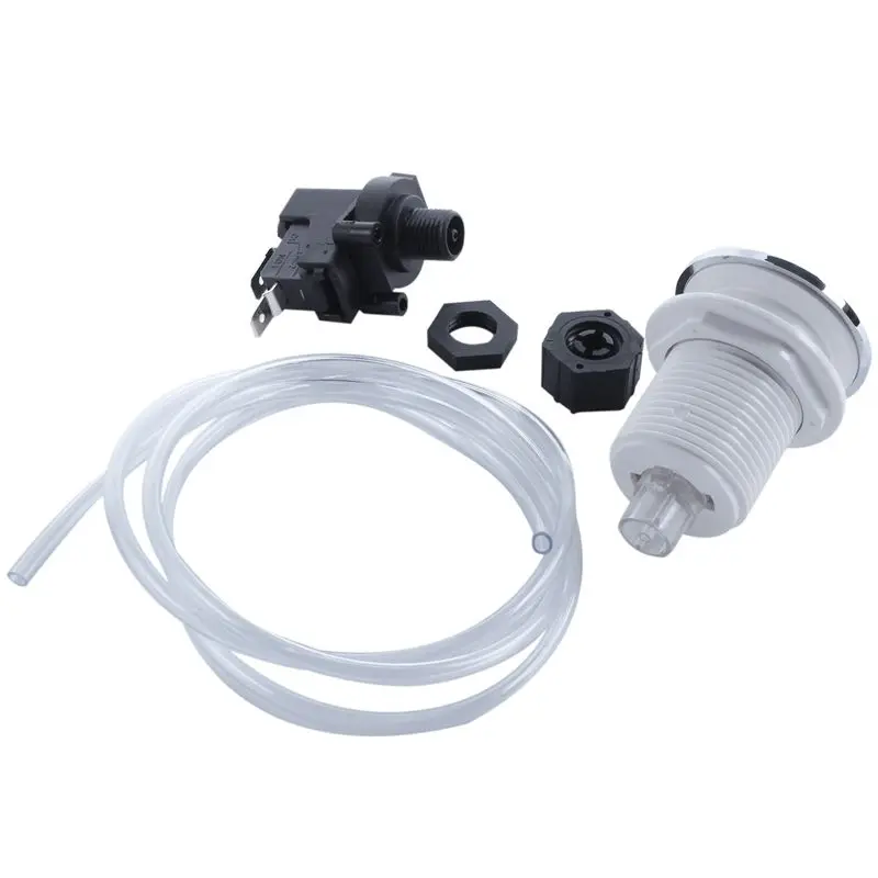 

16A On Off Push Button Switch Jetted Whirlpool Jet For Bath Tub Spa Garbage