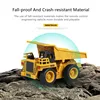 Mini Volume Remote Control Bulldozer Forklift Crane Simulated Rubber Tires Fall-proof Material RC Engineering Truck Kid Toy Gift 6