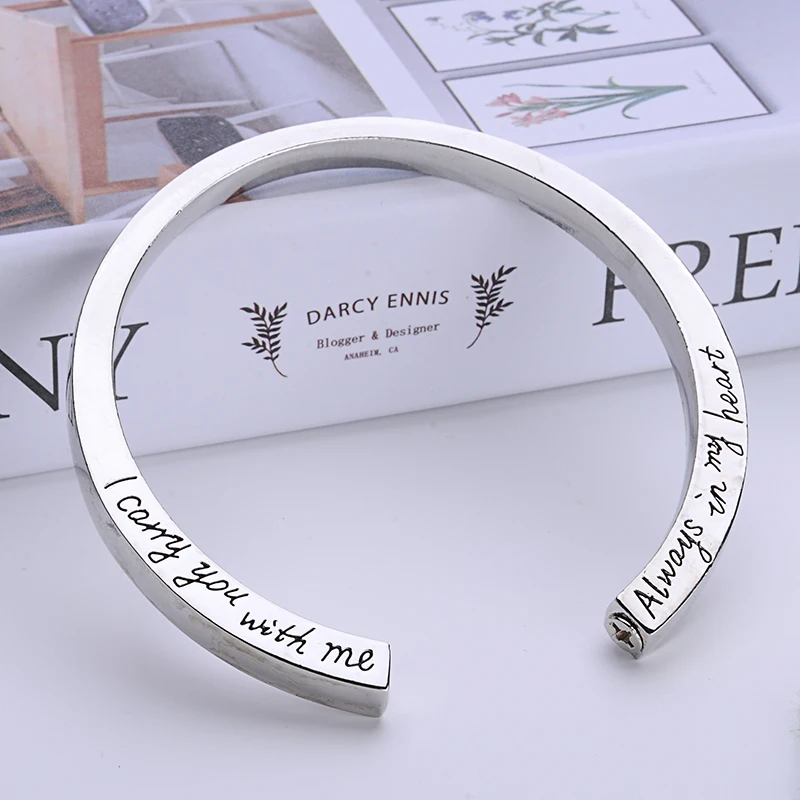 Shellhard любовь кремация искусственная кожа винтажный браслет из нержавеющей стали