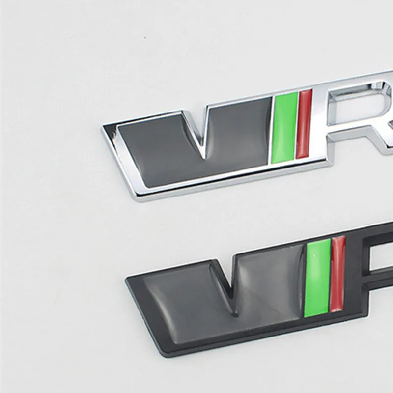 [Оптовая Продажа] 30 шт. автомобильный Стайлинг металлический 12*2 см VRS эмблема
