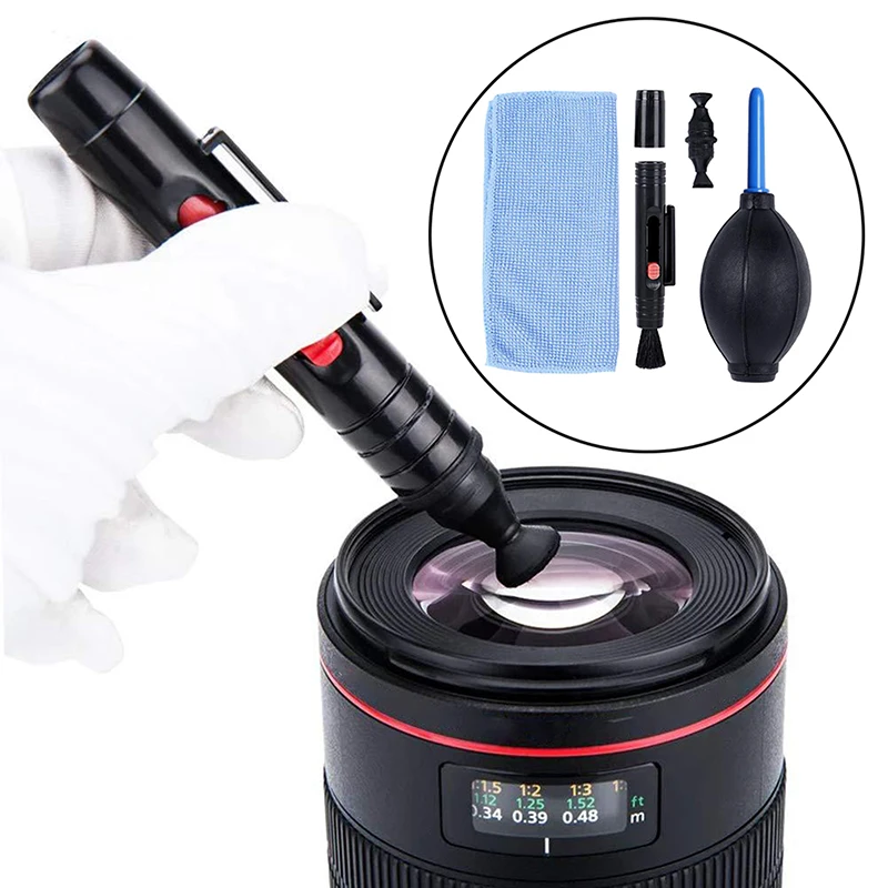 3in1 Camera Clean Kit Cloth Brush And Air Blower In Digital Camera