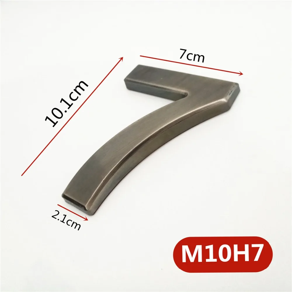 M10H深灰10cm塑料门牌=b选项7