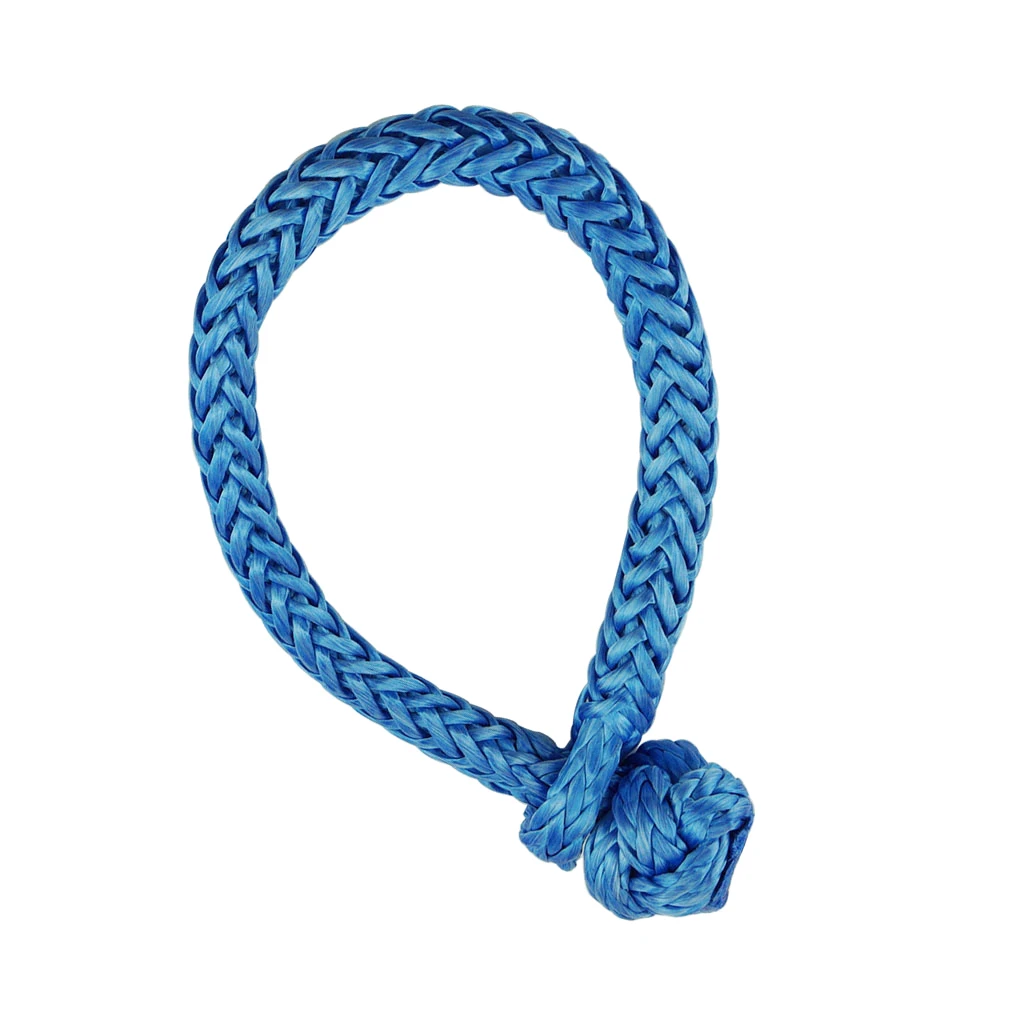 

Soft Shackles ATV Shackles Blue 8mm * 100mm For Lathe Rope Parts