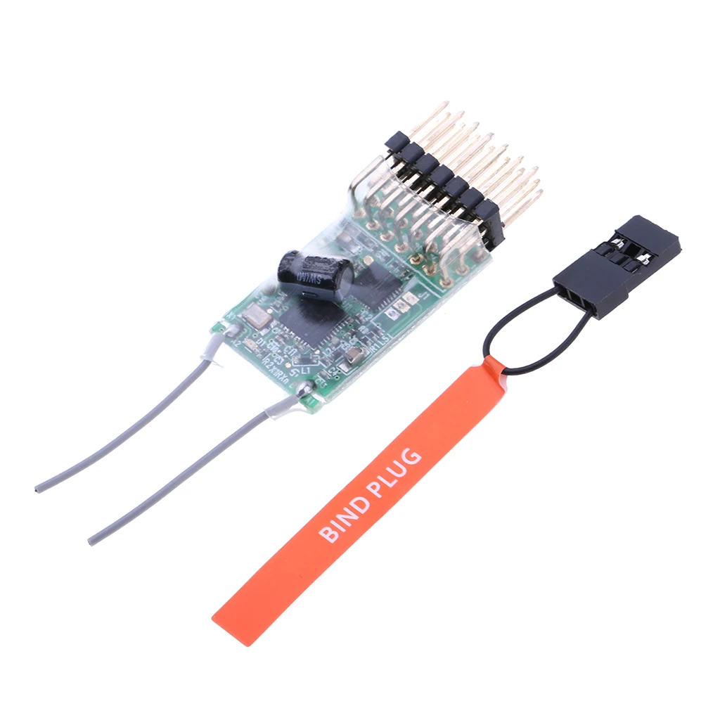 2 4 ГГц AR6100E 6-канальный приемник DSM2 совместимый с DX6I DX18 DX8 DX9 | Игрушки и хобби