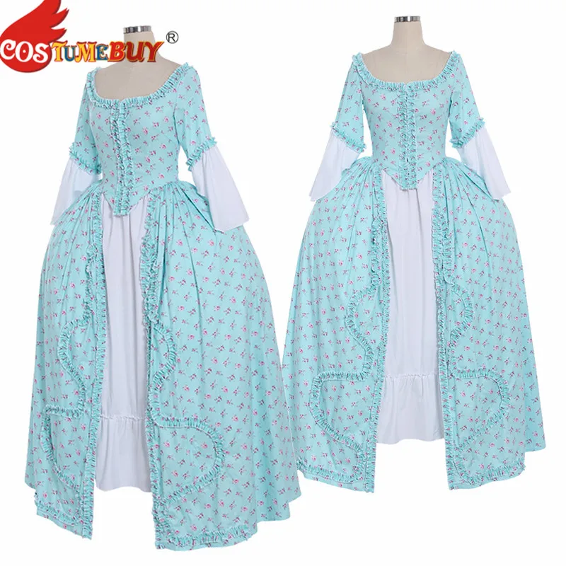 Costumebuy Tudor Marie Antoinette платье в стиле рококо-Антуанетты барокко викторианские женские девичьи Бальные платья принцессы на заказ