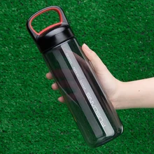 Бутылка для воды 700 мл пластиковая посуда для напитков Тур Спорт на открытом воздухе школа герметичное уплотнение Тыква скалолазание бутылки для воды бутылка для чая