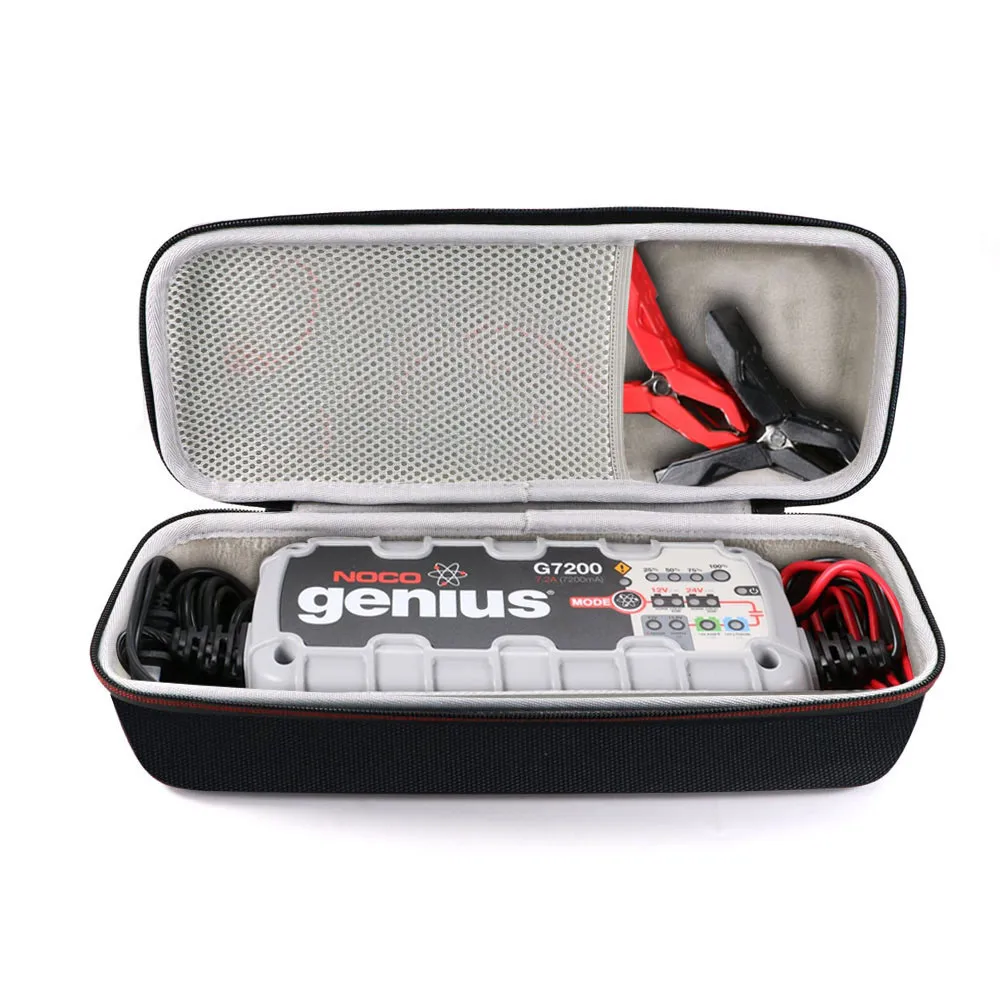 EVA жесткий чехол для переноски для NOCO Genius G7200 12 В/24 В 7.2A UltraSafe смарт-зарядное устройство портативная защитная коробка чехол сумка