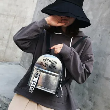 

New Designer Fashion Women Backpack Mini Letter Multi-Function Small Backpack Female Ladies Shoulder Bag Girl Purse #G2