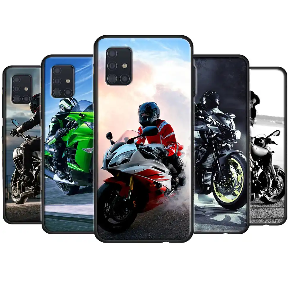 Мотоциклетный чехол для Samsung Galaxy S10 S9 Plus S20 Ultra A50 A70 A40 A51 A71 A21S A20e A7 A10 A31|Бамперы| |