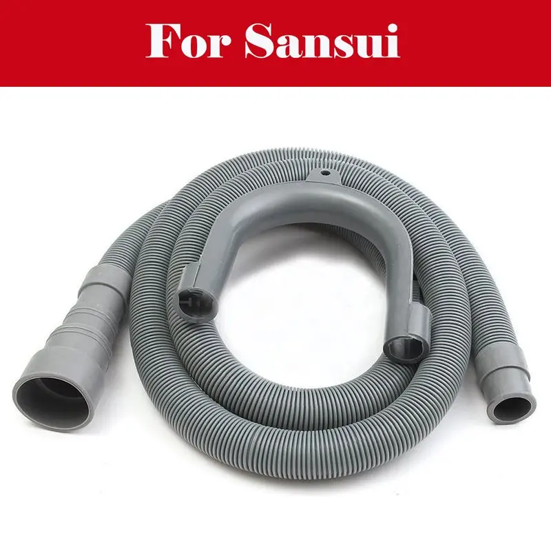 

1.5m Telescopic Plastic Washing Machine Drain Hose Sink Hose Pipes For Sansui SS72FR-SA Ssf72r WMSS60AS-CMA