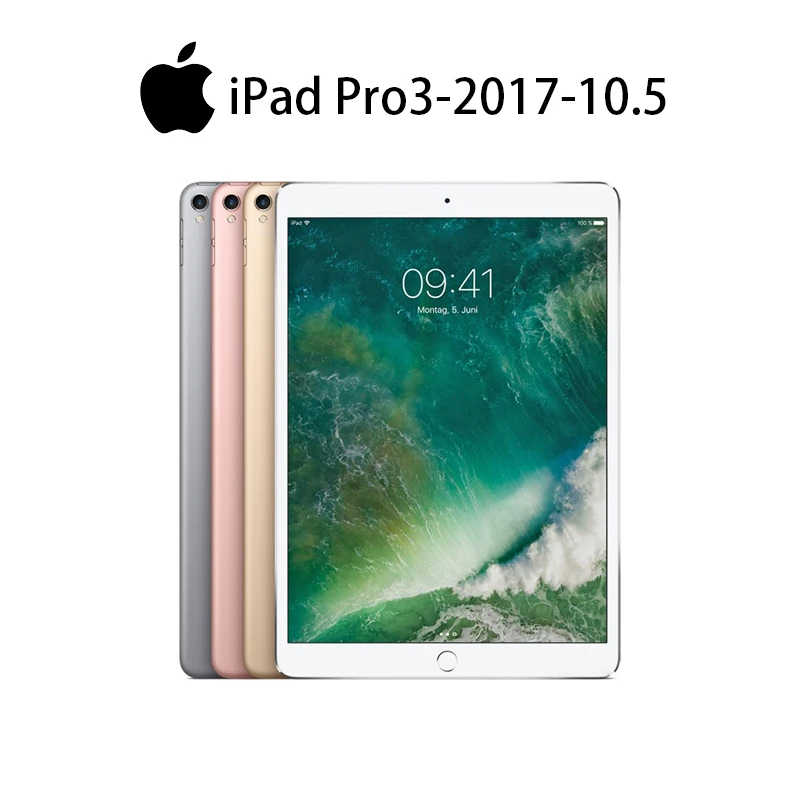 Original Refurbish Apple IPad pro 2017 A1701 10.5 inches Wifi Version Black white About 80% New Unlock most famous tablet