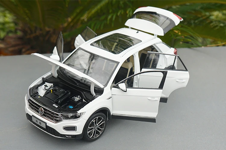 1:18 VW T-ROC внедорожник литая модель автомобиля игрушки Металлическая Модель автомобиля оригинальная коробка