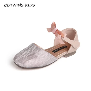 

CCTWINS Kids Shoes 2020 Summer Children Fashion Mary Jane Baby Brand Princess Flat Girls Butterfly Shoes Toddler GM2631
