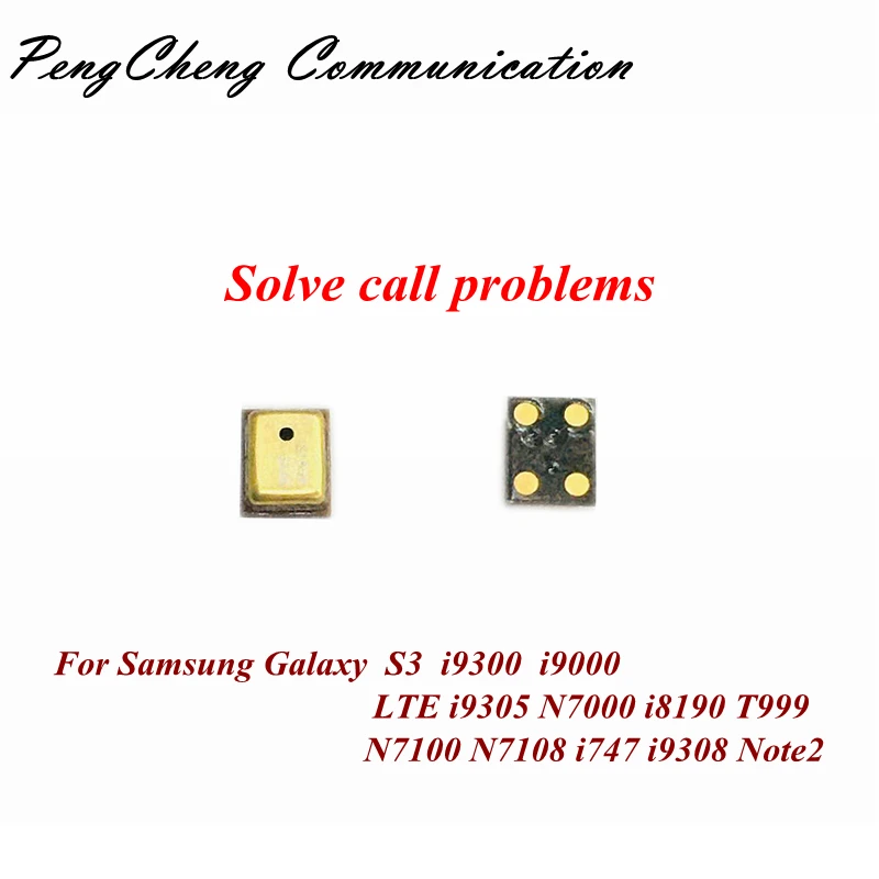 10Pcs-100Pcs Originale Per Samsung Galaxy S3 I9300 I9000 Lte I9305 N7000 I8190 T999 N7100 Sostituzione Altoparlante Microfono Oro