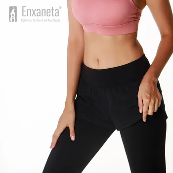 

ENXANETA Summer Leggings Sports Women Jogger Workout Gym Fitness Pants Jumpsuit Athletic Leggings Gym 2020 New Running Casual