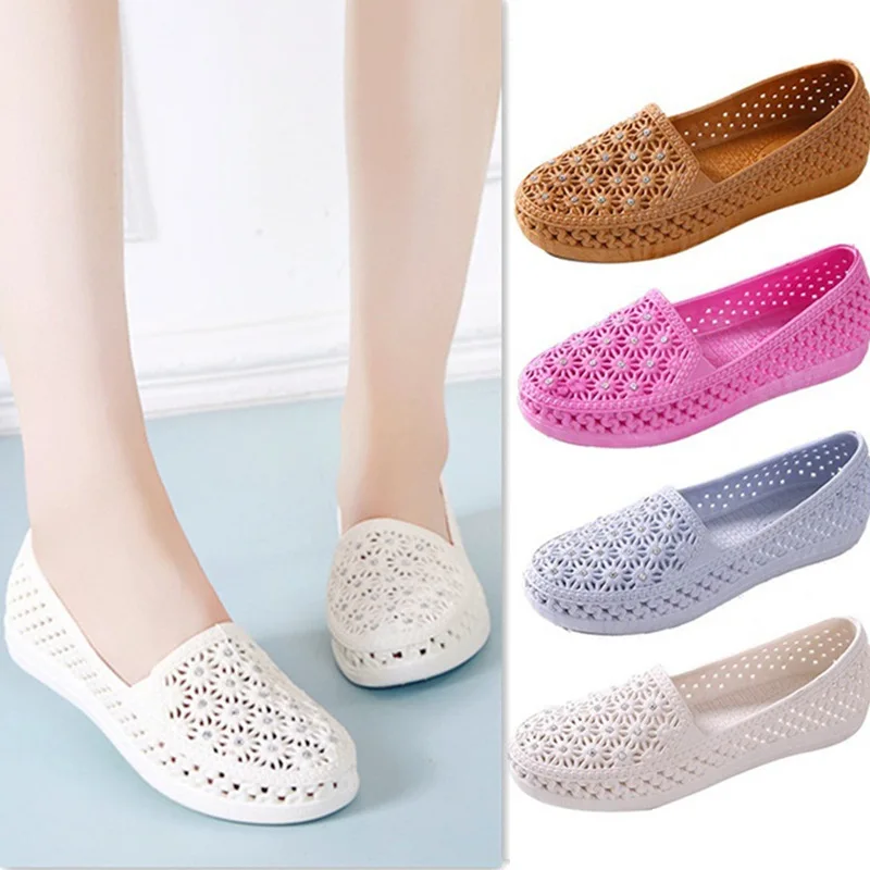 

Limited Time 2019 Summer New Style Women's Sandals Closed-toe Anti-slip Sandals Porous Shoes