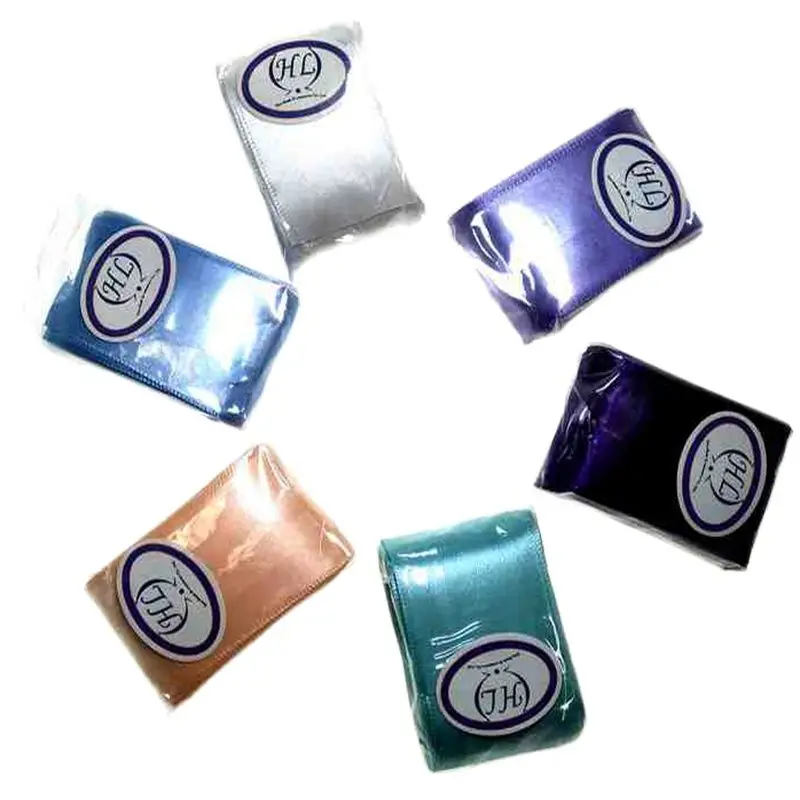 HL 5 meters 15/20/25/40/50mm  Solid Color Satin Ribbons Wedding Decorative Gift Box Wrapping Belt DIY Crafts