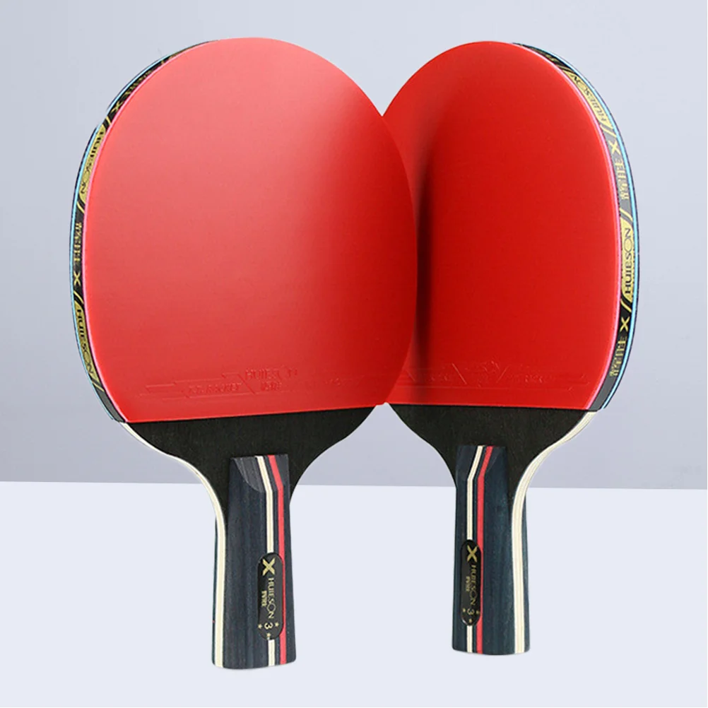 1 Set/2PCS Professional Three Star Table Tennis Rackets Easy to Use