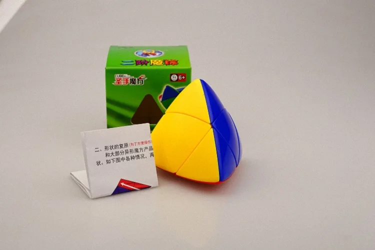 ShengShou 2x2 Mastermorphix без наклеек магический куб головоломка игрушка специальная высота формы Cubo Magico