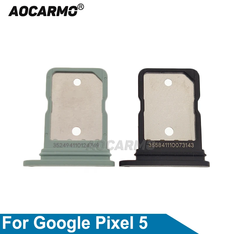 Запасные части Aocarmo для Sim-карты Google Pixel 5 сменный держатель слота | Мобильные