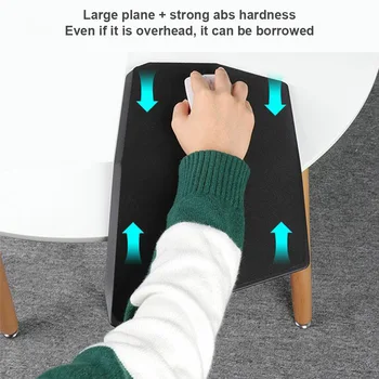 

Ergonomic Mouse Pad with Wrist Support and Arm Rest, Large Mouse Pad with Three-Dimensional Nonslip Base Superfine Fiber Mat
