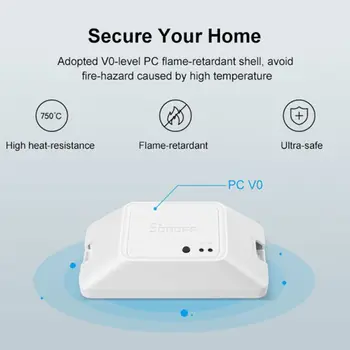 

Sonoff Basic R3 DIY WiFi Smart Switch Home Light Controller for Alexa