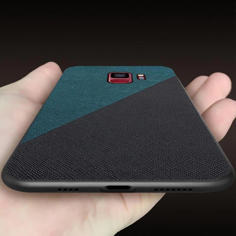 S10 защитный тканевый чехол s для samsung S9 Plus противоударный кожаный S8 Lite M20 M30S чехол| |