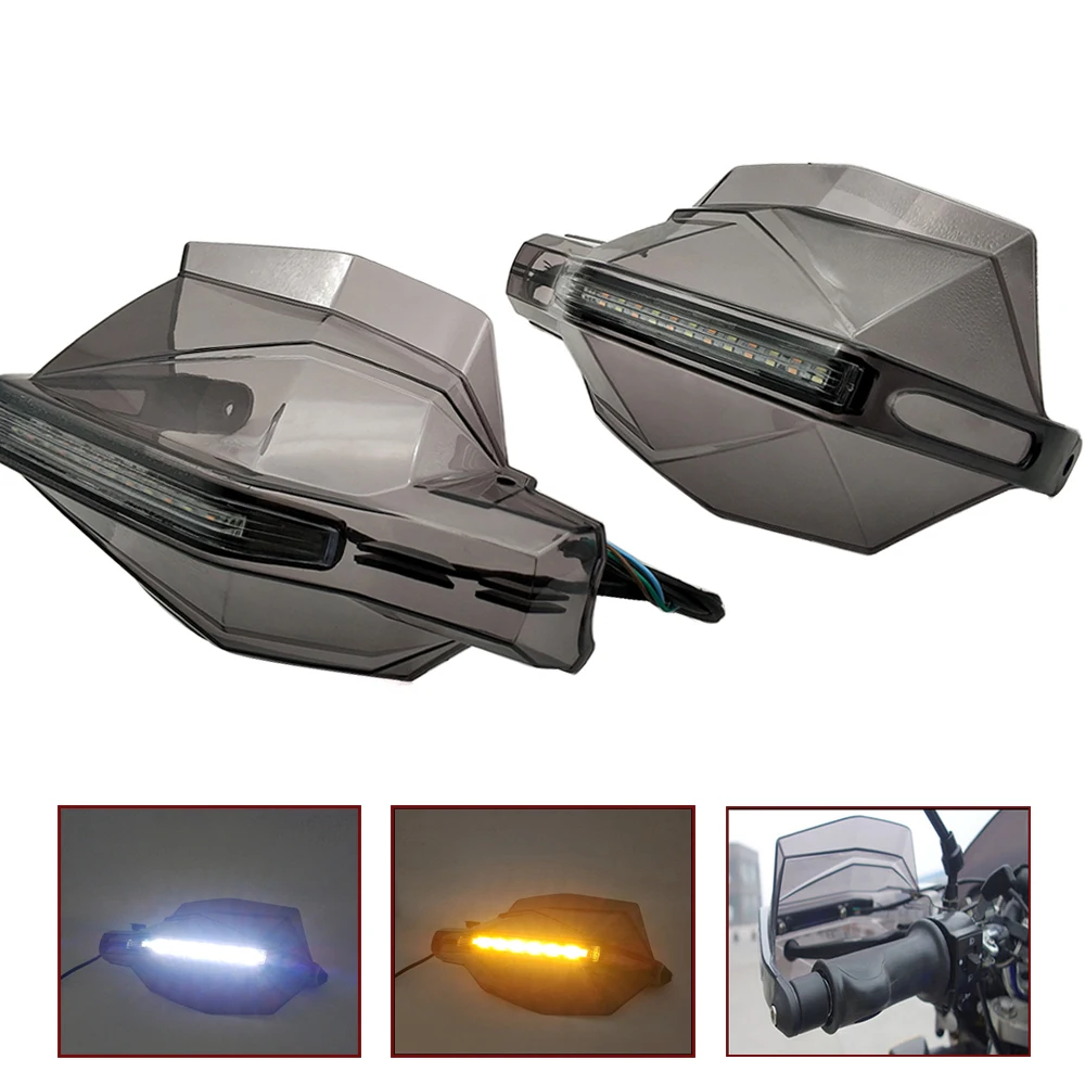 

Motorcycle Hand Guards 7/8" Handlebar with LED Light Motocross Handguards For Yamaha wr 450 f SEROW 225 250 TTR125 TTR250 TTR600