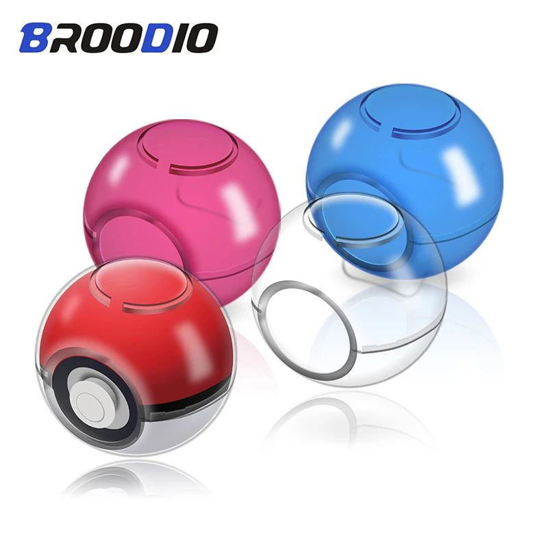 

Nintend Switch Poke Ball Plus Controller Carrying Bag Crystal Case For Nitendo PokeBall Plus Transparent Shell Cover EVA Hard