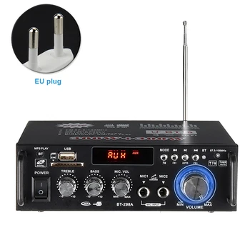 

Digital 600W USB Bluetooth Remote Control Music Player Car Durable Home Audio Stereo Audio Amplifier Black Easy Use HIFI