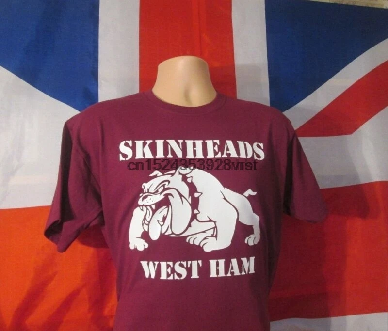 

T Shirt Skinhead Bulldog West Ham