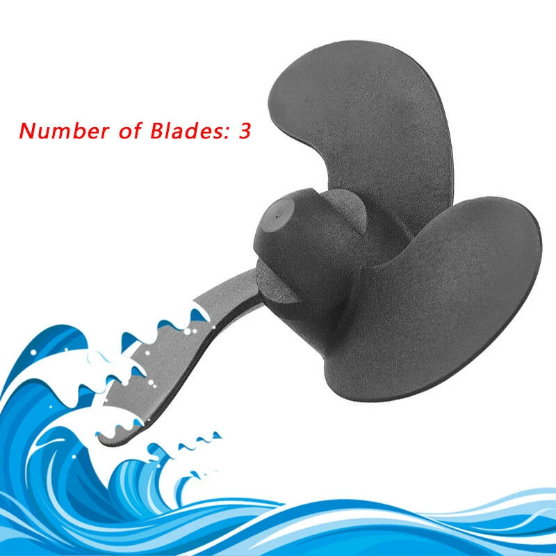 Marine Propeller 3 Blade Outboard Motor Propeller For Tohatsu3.5HP For Nissan2.5 3.5HP Mercury3.5HP Marine Boat Accessories marine propeller