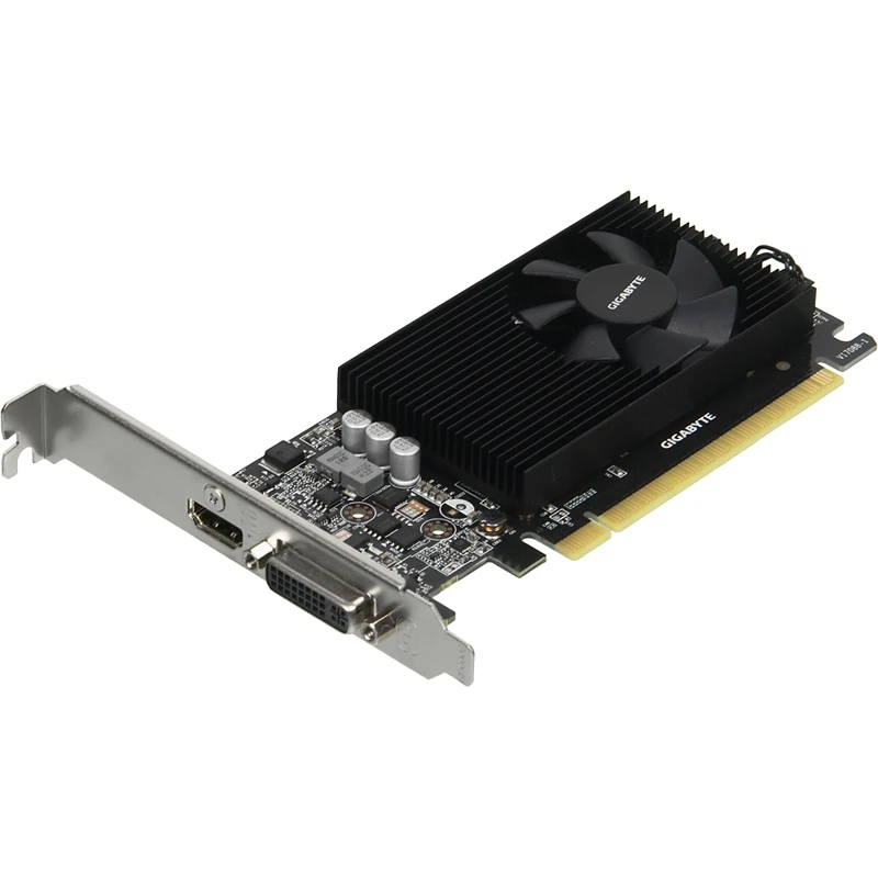 Видеокарта Gigabyte PCI-E GV-N730D5-2GL NV GT730 2048Mb 64b GDDR5 902/5000 DVIx1/HDMIx1/HDCP Ret low