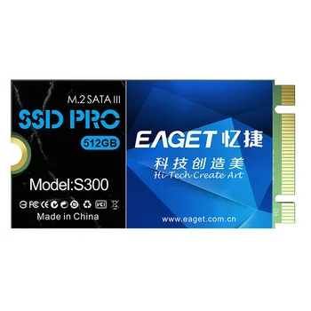 

EAGET S300 Solid State Drive, 512G SSD M.2 NGFF 2242 SATA3.0 Laptop Solid State Drive