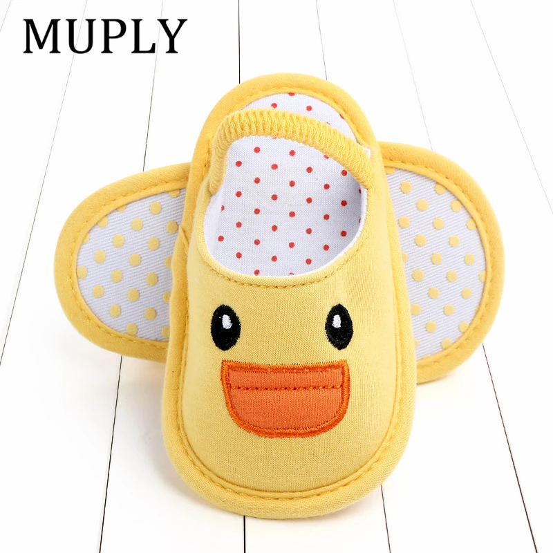 Cartoon animal Baby Shoes Summer Cute Infant Slippers Soft Sole Anti-Slip for Newborns
