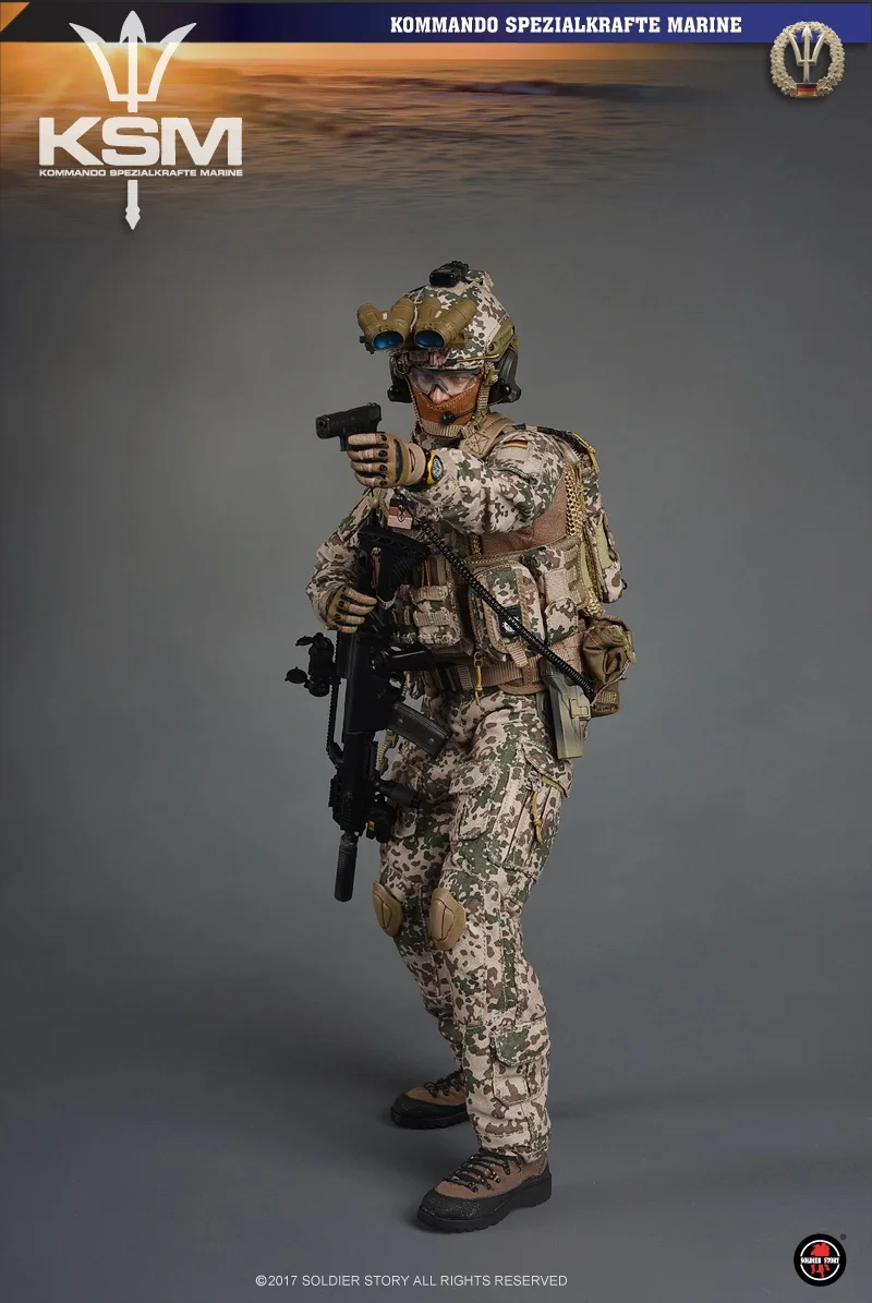 Soldier Story SS104 1/6 Германия Spezialisierte Einsatzkrafte Der Sea KSM VBSS Soldier фигурка героя коллекции