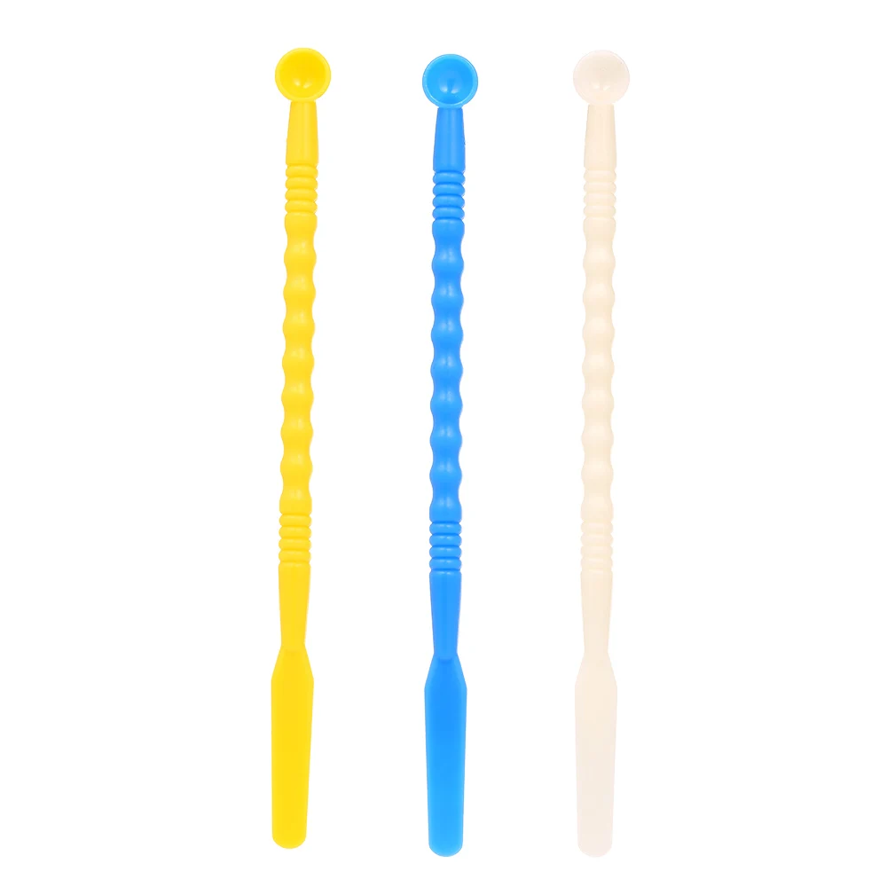 Double-ended Dental Laboratory Alginate Plastic Mixing Spatula Powder Mixing Spoon Blender