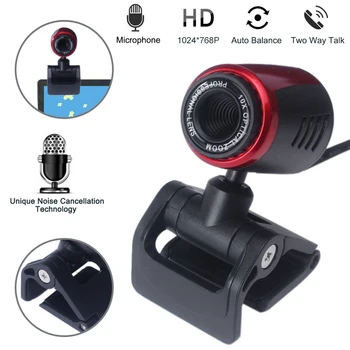 

2020 New HD 480P Webcam With Microphone 30FPS USB 2.0 Web Cam For Computer Laptop Video Meeting Dropshipping