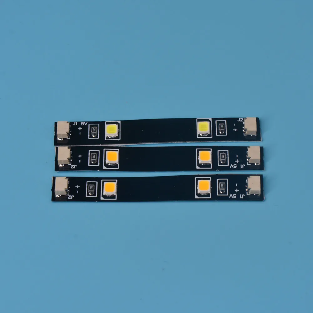 Led Stripe Light Per City Street Single Lamp Battery Box Usb Per Pin Creator House Giocattoli Fai Da Te