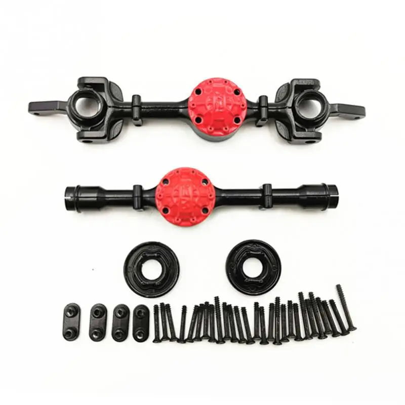 

for WPL 4X4 Truck Front and Rear Metal Shaft Shell DIY Modified Upgrade Accessories Climbing Off-Road Vehicle Toy Model,Black