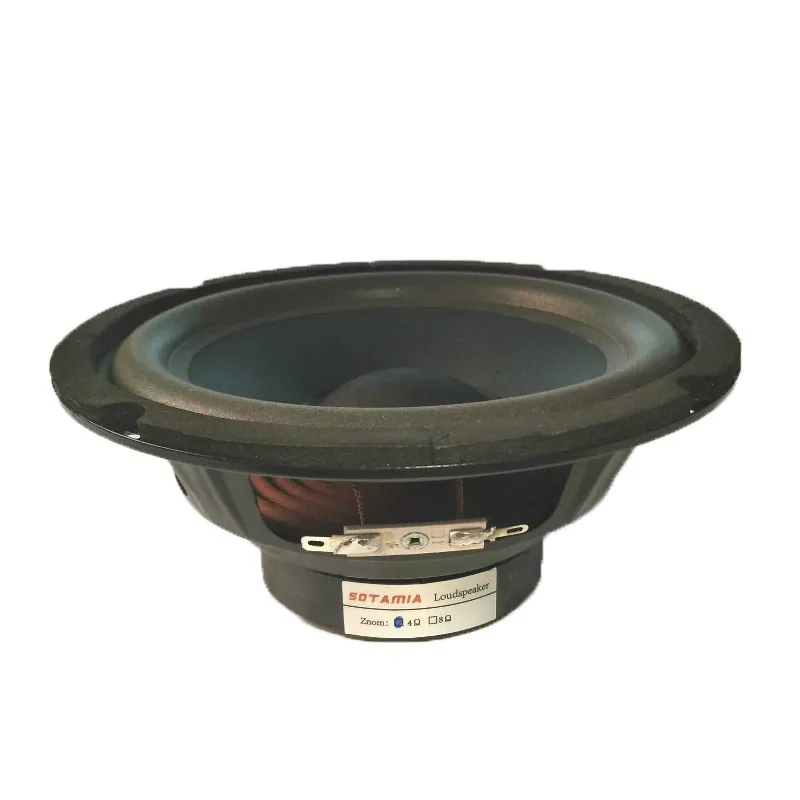 SOTAMIA 1 шт. 6 5 дюймов Altavoz низкочастотный динамик 4 Ом 60 Вт бас DIY звуковая система