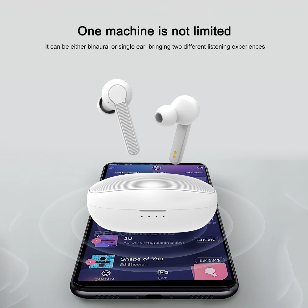 6D, глубокий бас, стерео, беспроводные, Bluetooth наушники, Hifi наушники, Спортивная гарнитура, свободные руки, наушники с микрофоном, зарядная коробка